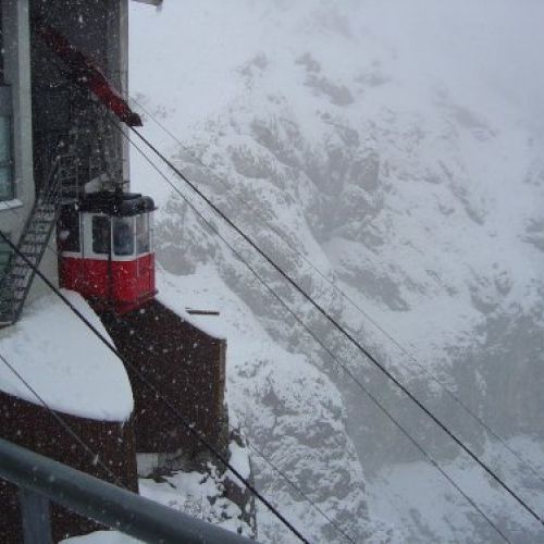 Teleférico estación superior