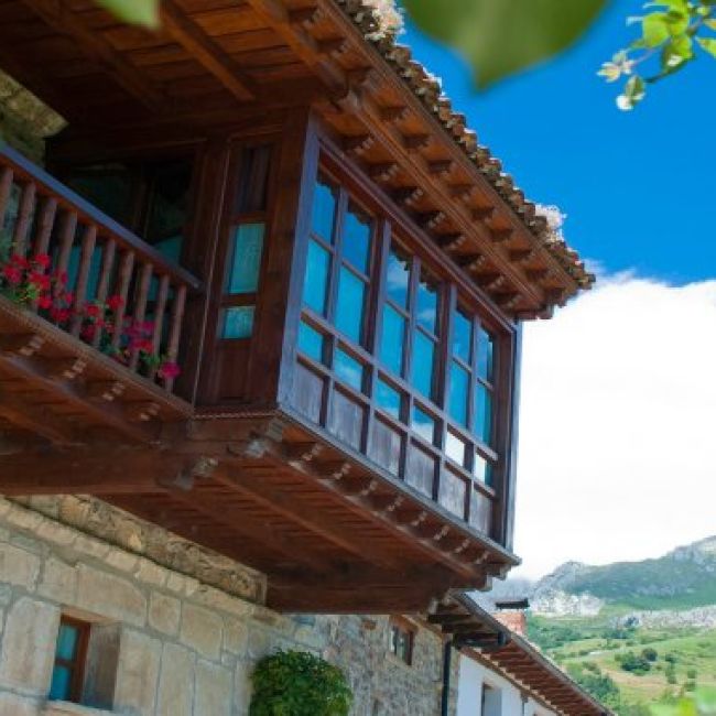 Cara rural en los Picos de Europa. La Casona de Baró