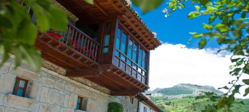 Cara rural en los Picos de Europa. La Casona de Baró